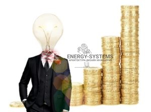 лампочка вместо головы и монеты