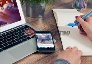 ноутбук маркер блокнот для записей смартфон