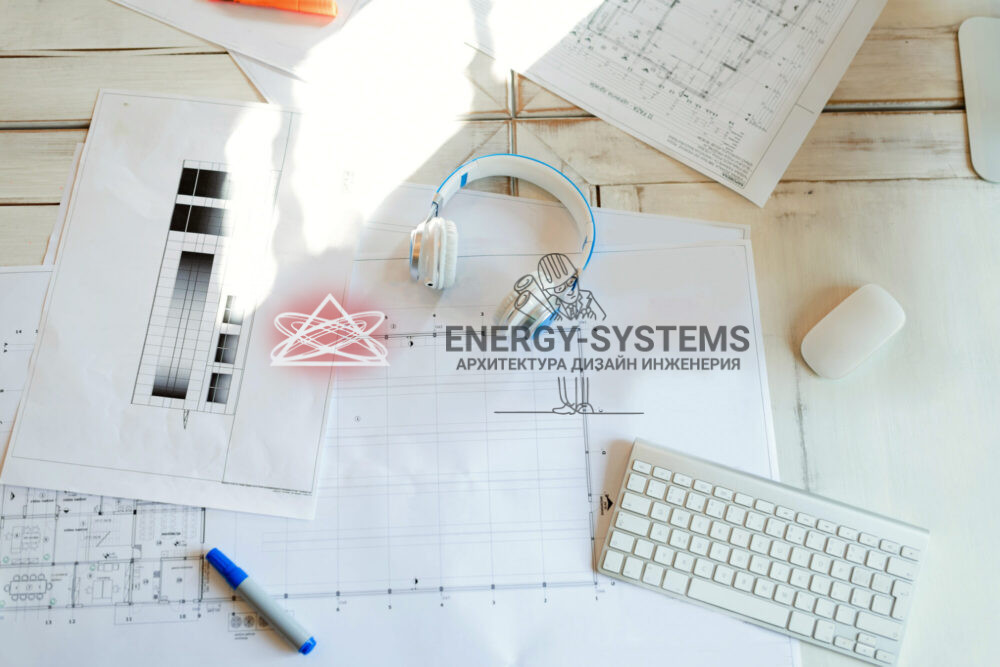 проект на фоне клавиатуры и наушников