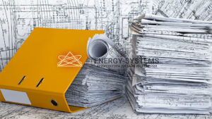 папки с чертежами