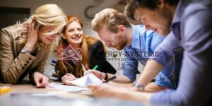 разработчики обсуждают проект