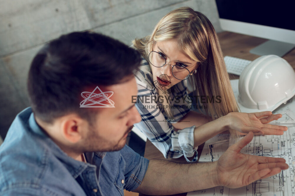 Проектирование офисного пространства: чертежи и системы