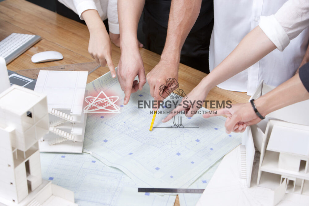 Проект: обсуждение архитекторов по проектированию зданий