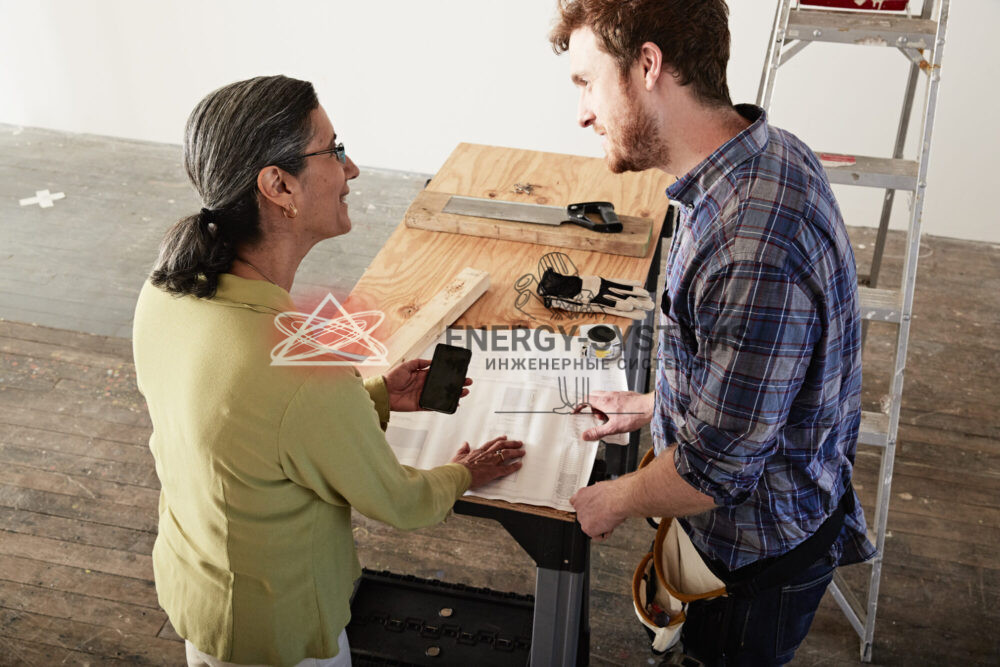 Проект будущего дома: обсуждение с клиентом