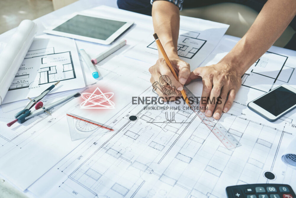 Профессиональный проект: чертежи энергетической системы