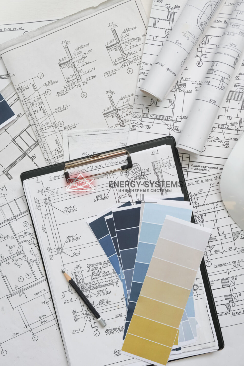 Проект инженерных систем: электрика, отопление, водоснабжение и канализация