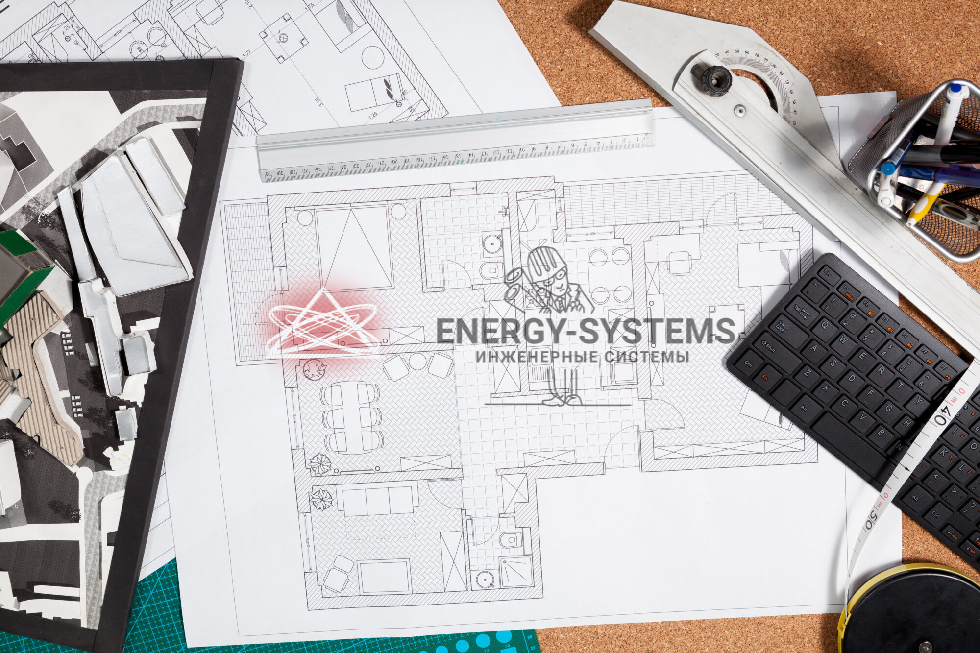 Проект комплексного инженерного обеспечения: электрика, отопление, водоснабжение и канализация