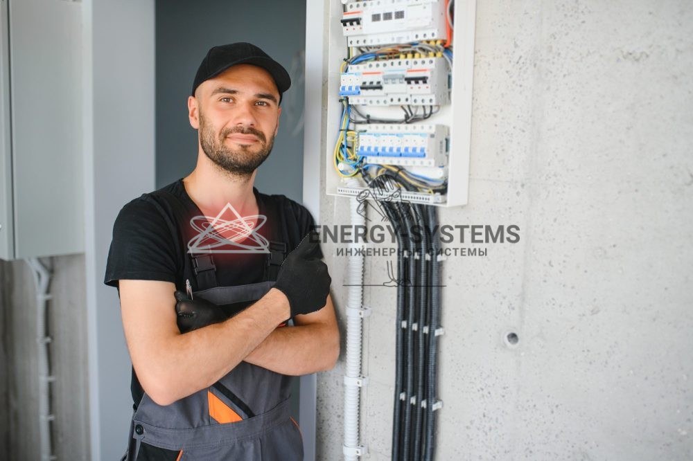 монтажник электрики и щит