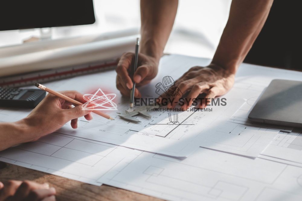 Проект комплексного решения для инженерных систем: электричество, отопление, водоснабжение