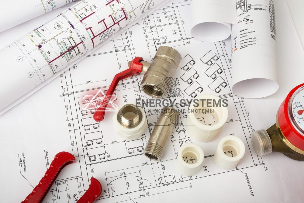 планы проекта отопления и несколько комплектующих