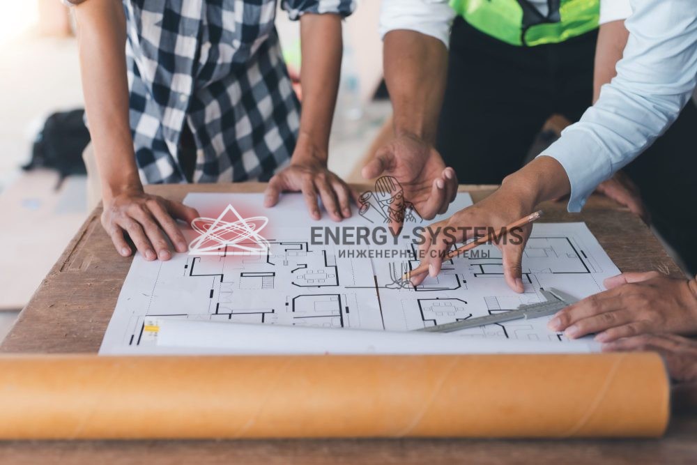Проект комплексного инженерного обеспечения: электричество, отопление, водоснабжение и канализация