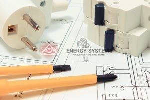 чертеж электрики и автоматы