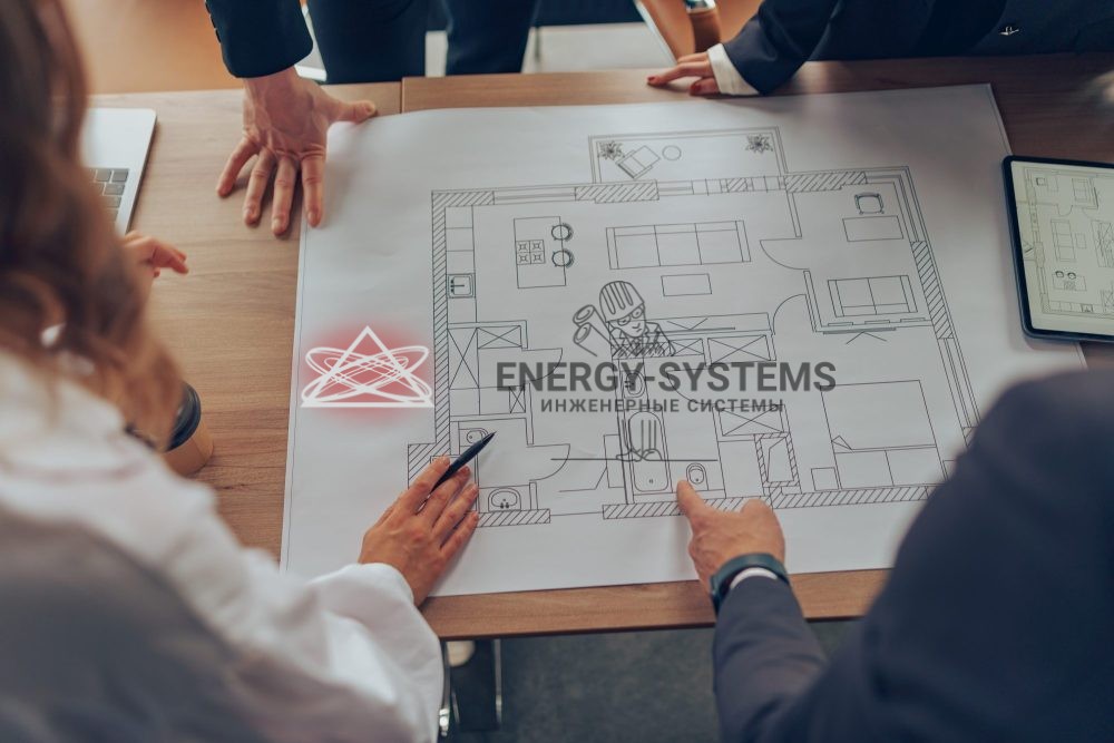 Проект комплексного инженерного обеспечения: электрика, отопление, водоснабжение