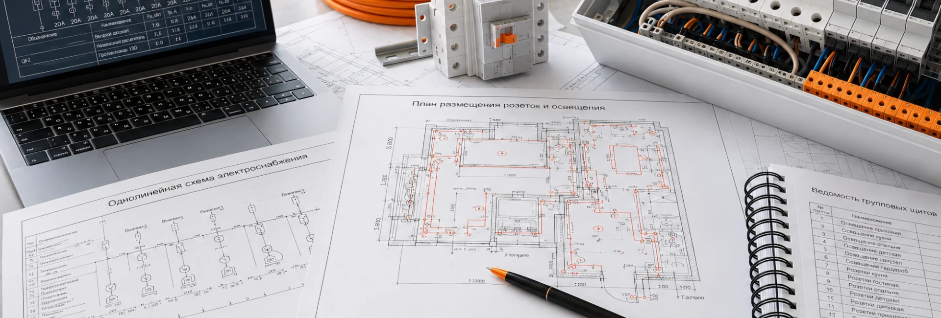 Заказать проект электроснабжения квартиры от 8500 рублей