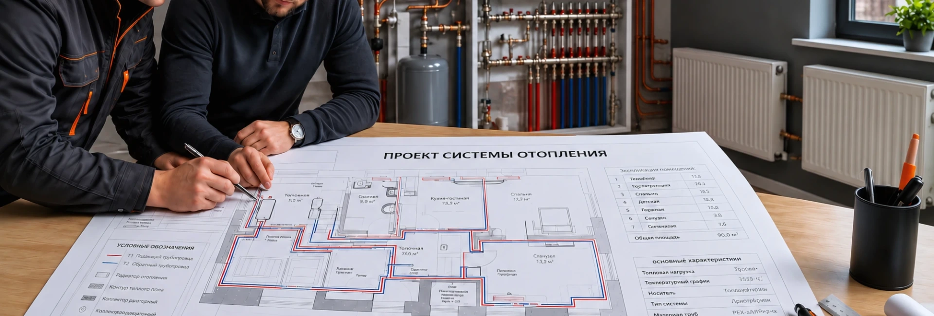 Научиться читать проекты отопления: руководство для начинающих