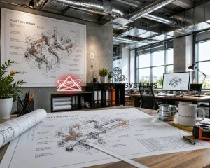 вентиляция чертеж технической сети воздуховодов