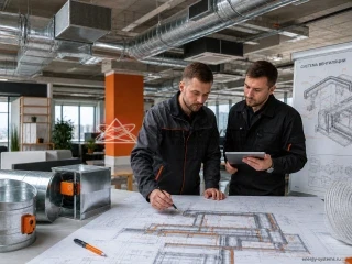 вентиляция чертеж инженерной системы подачи воздуха