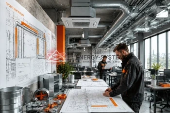 вентиляция технический комплект чертежей воздухообмена