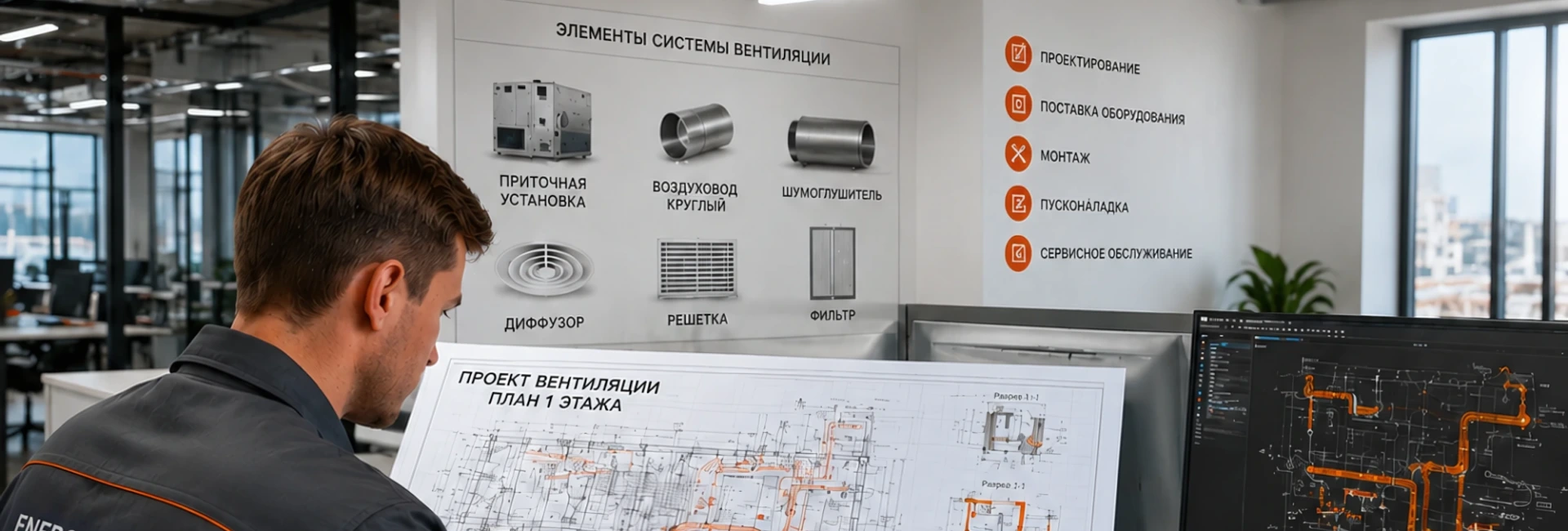 Дыхание здания: Комплексный подход к проектированию и монтажу систем вентиляции и кондиционирования