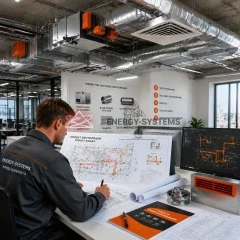 вентиляция чертеж сети воздушных потоков
