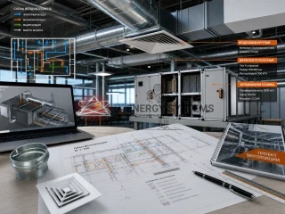 вентиляция техническая схема сети распределения воздуха
