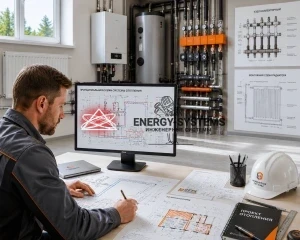 Инженерные чертежи системы отопления дома
