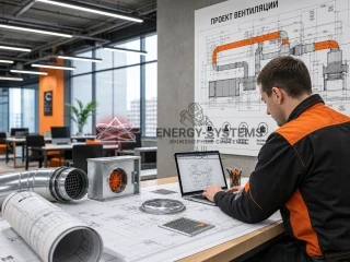 вентиляция инженерный чертеж технической системы