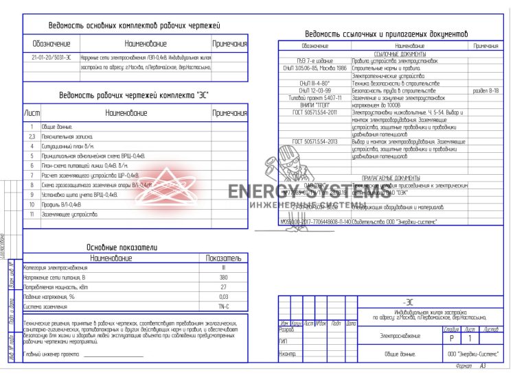 Электроснабжение ЛЭП 0,4 кВ_02