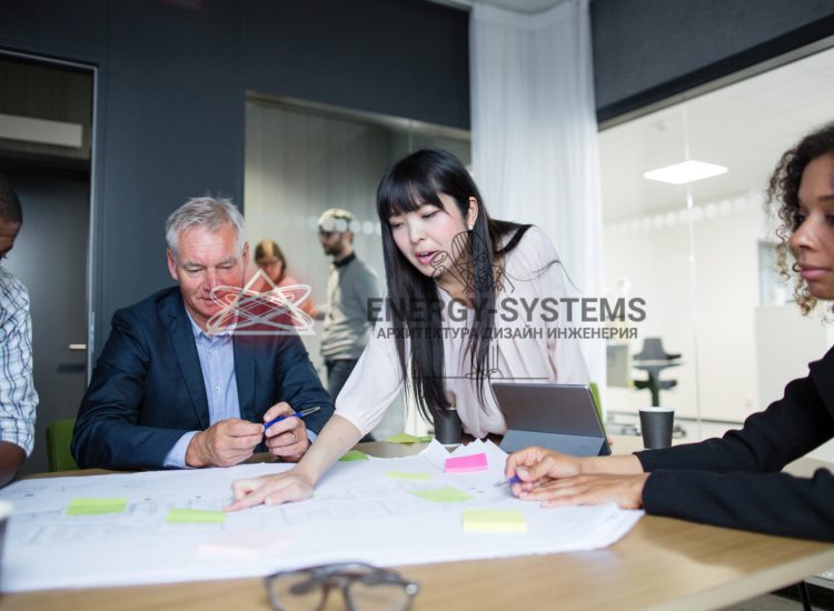 совещание с проектной документацией