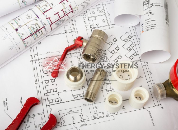 планы проекта отопления и несколько комплектующих