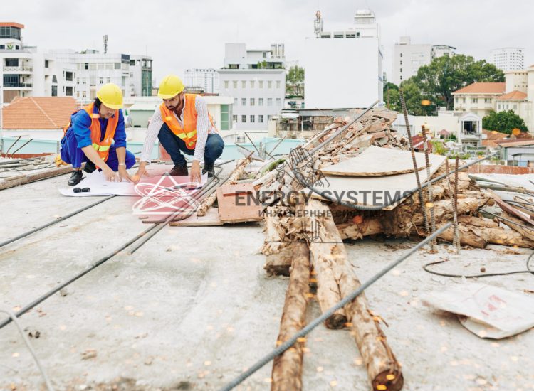 Проект комплексного инженерного решения для вашего комфорта и безопасности черетежи на стройке