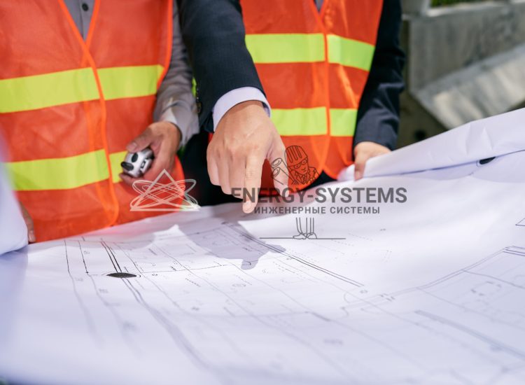 Обсуждение чертежа нового проекта инженерных систем