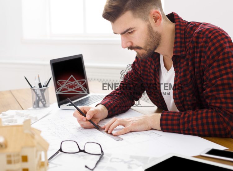 Устремлённый проект инженерной системы для офисов