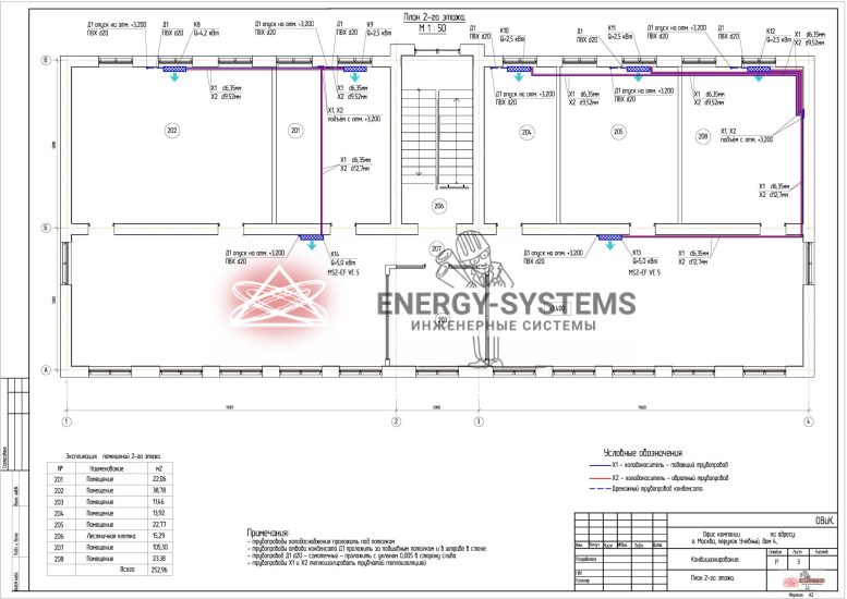 План 2 этажа