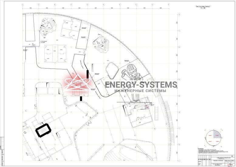 План 2 этажа сектор 2 Водоснабжение