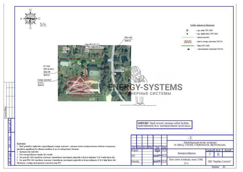 Электроснабжение ЛЭП 0,4 кВ_07