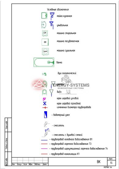 Чертеж ВК лист 6